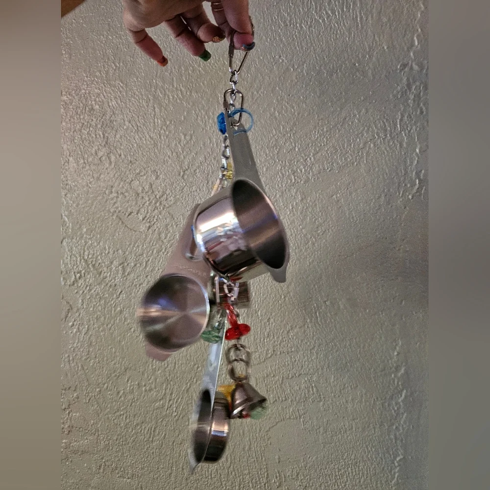 Parrot Toy (Lg) Stainless Steel